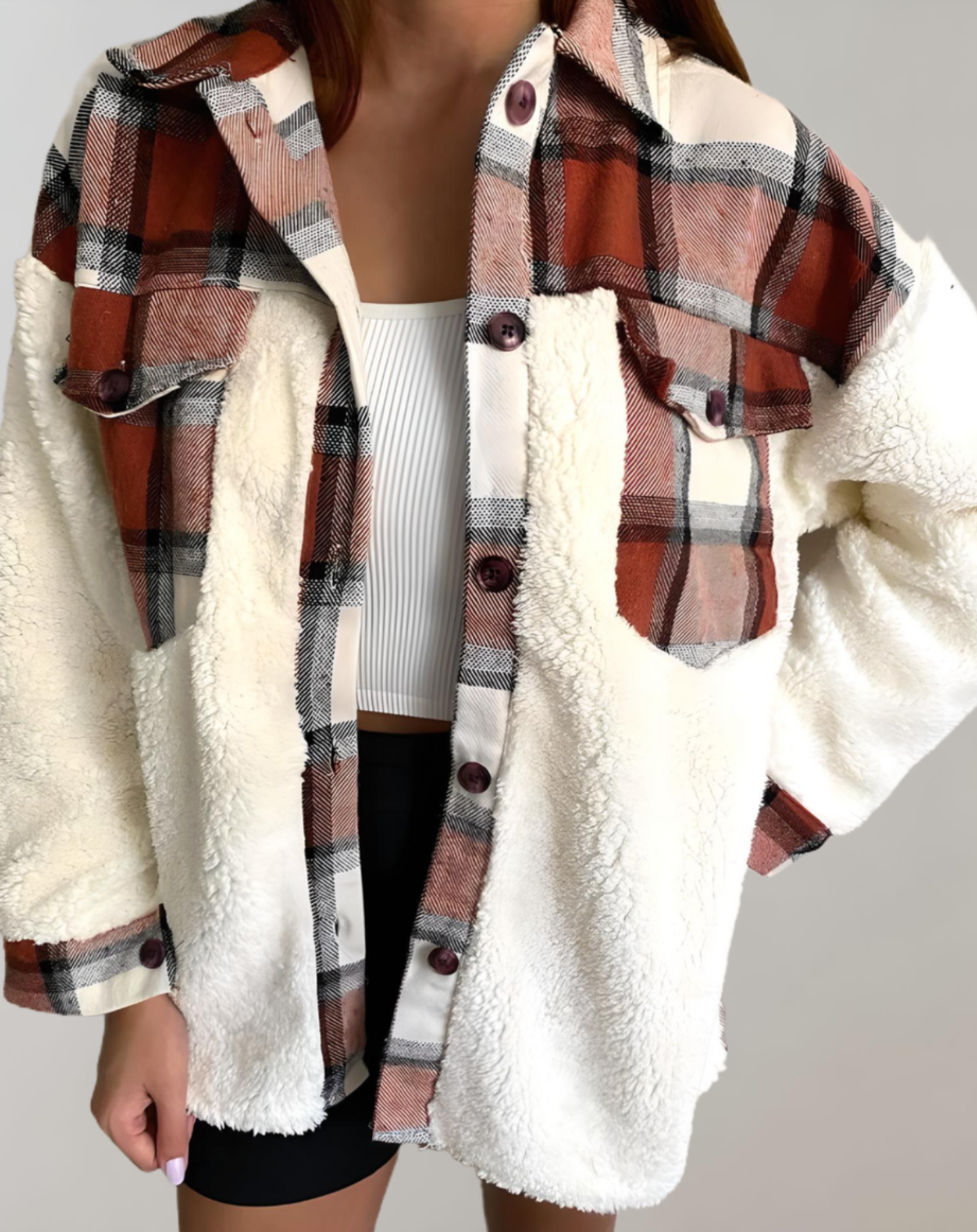 Stilla | Blød flanneljakke kvinder Mode