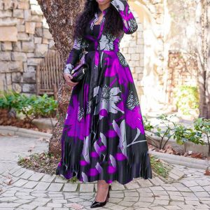 Stilla | Elegante Kjole Med Blomsterprint