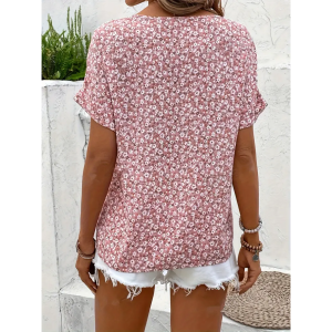 Stilla | Floral mønster blomster skjorte Mode
