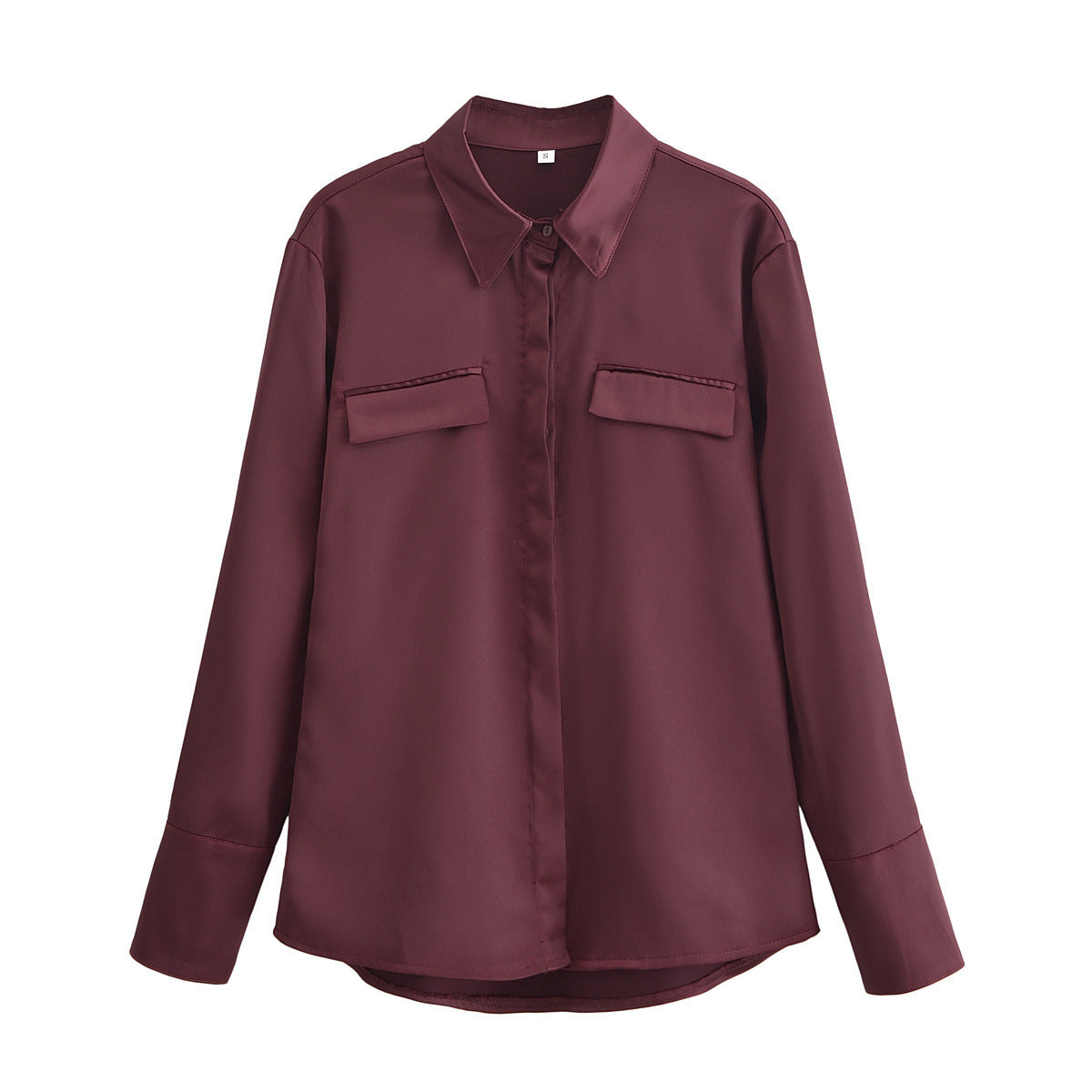 Stilla | Lys Forår Satin Bluse Online nu