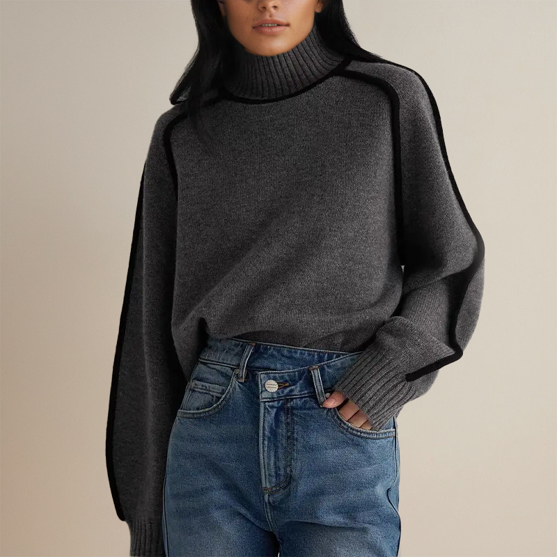 Stilla | Rullekrave sweater Couture