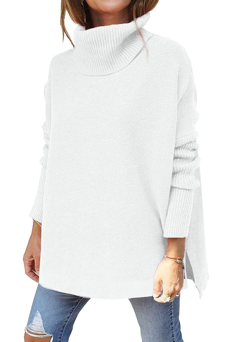 Stilla | Sweatshirt Med Høj Krave Behageligt Og Trendy Plus Size Design