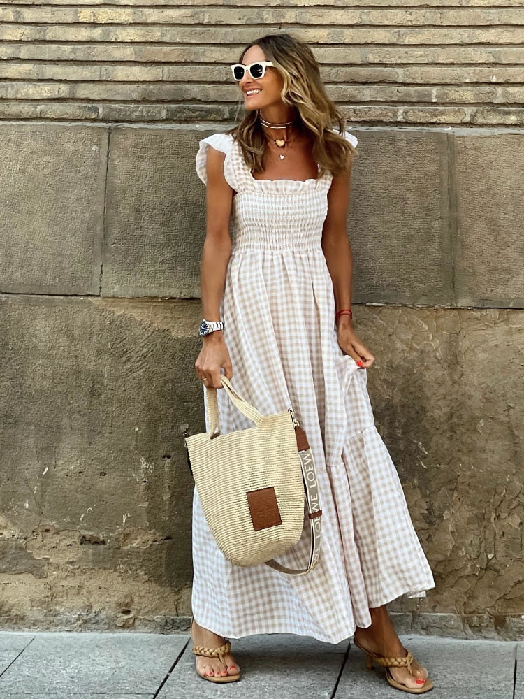 Stilla | Trendy Sommerkjole med Let Pasform