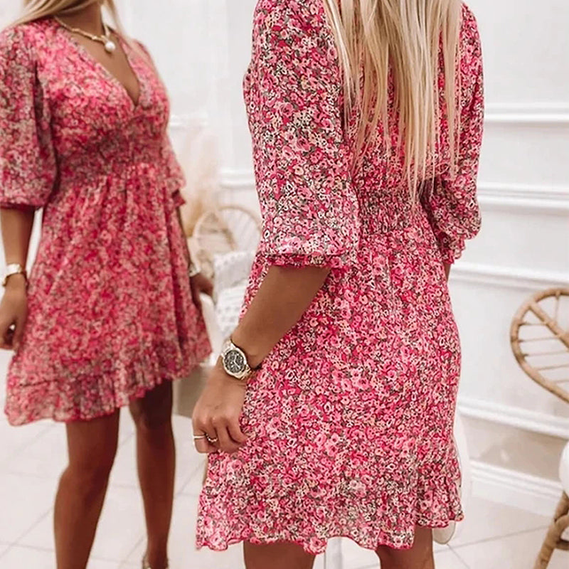 Stilla | Charmerende Kjole Med Blomsterprint