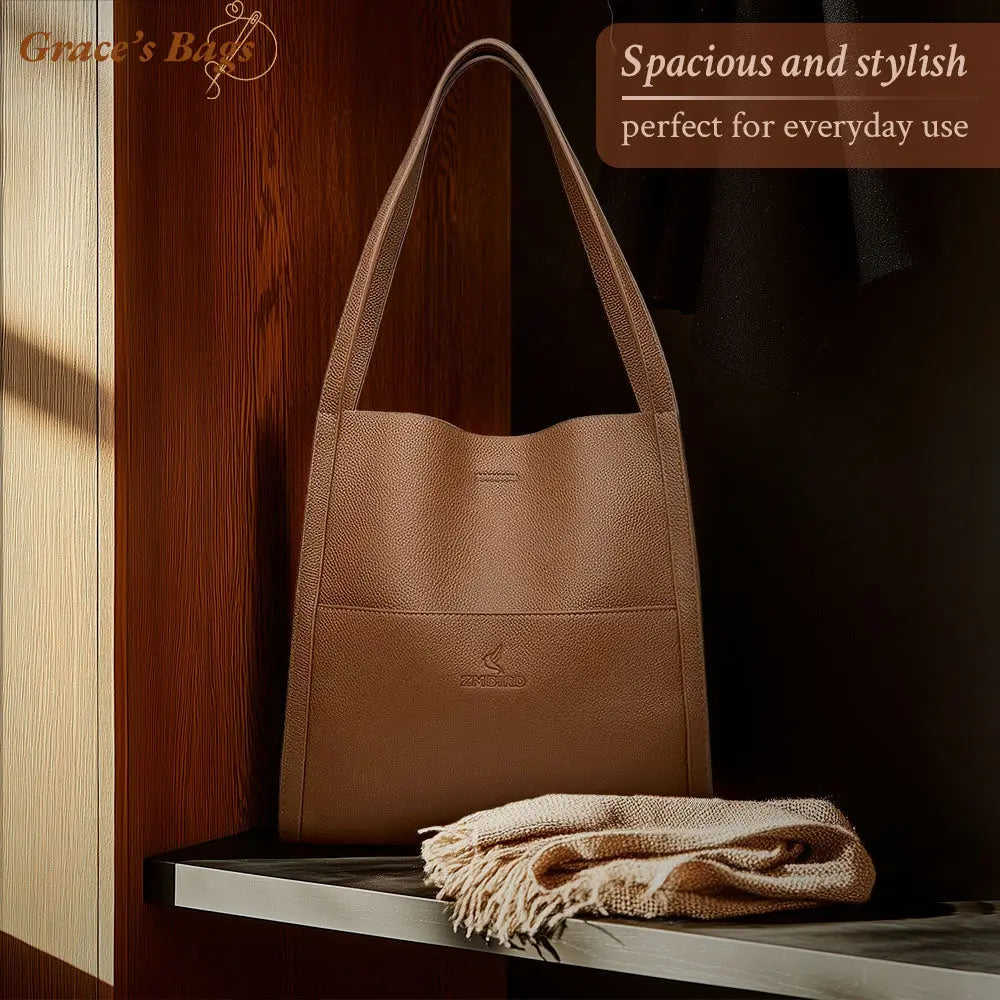 Stilla | Designer Tote med Blød Finish Online salg