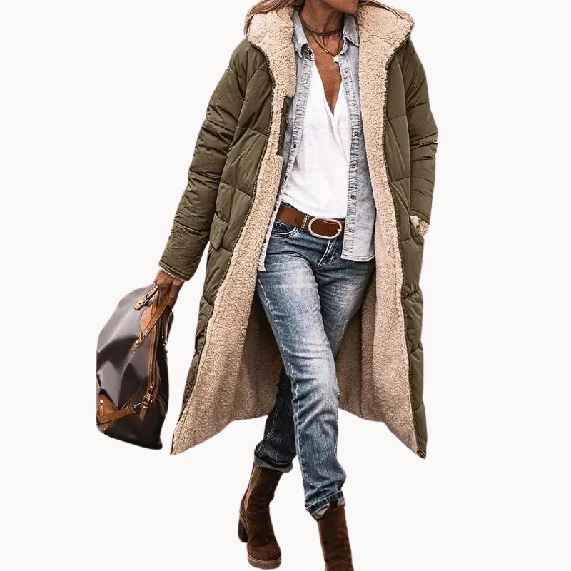Stilla | Krammende varme & tidløs elegance dame trenchcoat Levere