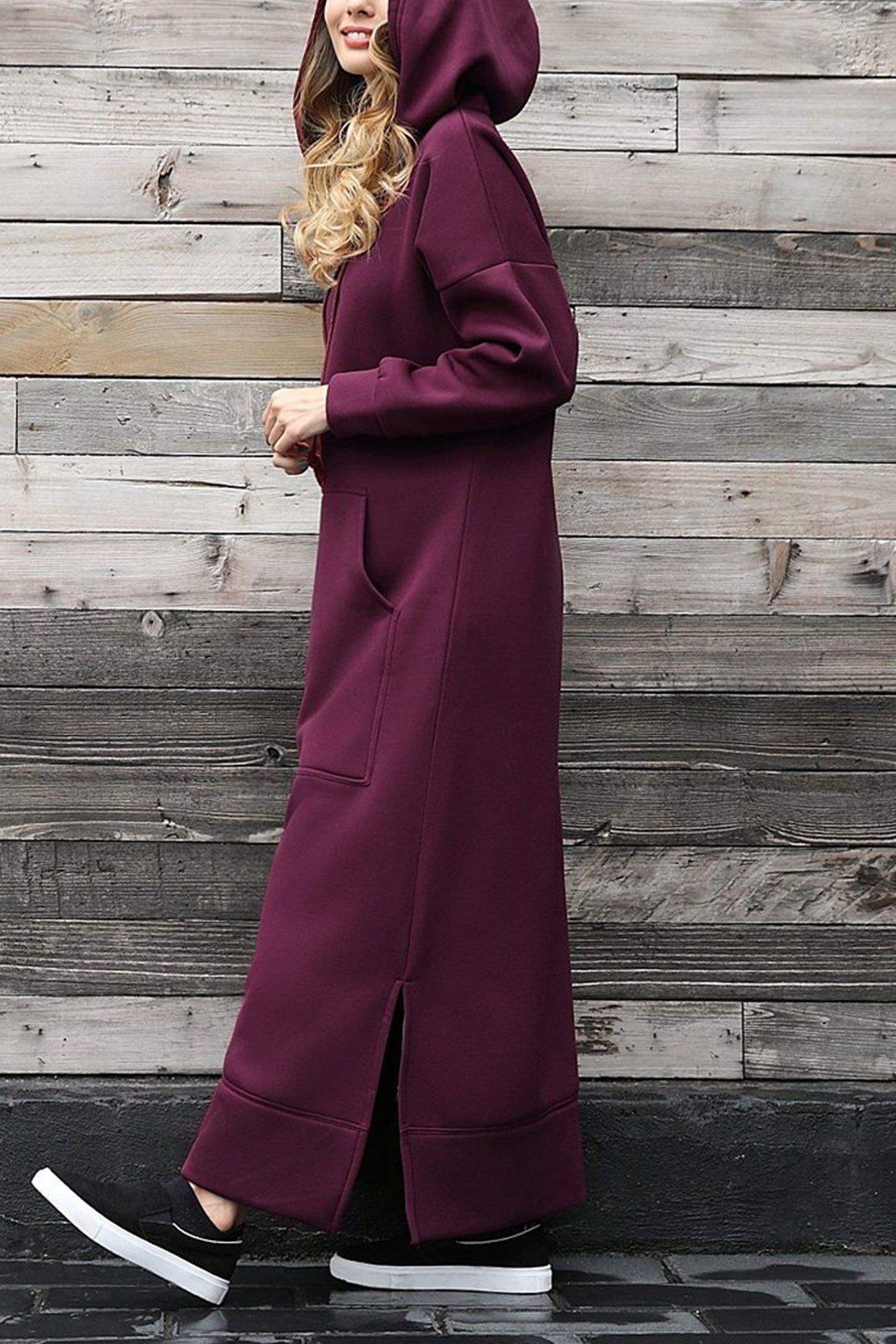 Stilla | Slit Hem Hupparimekko