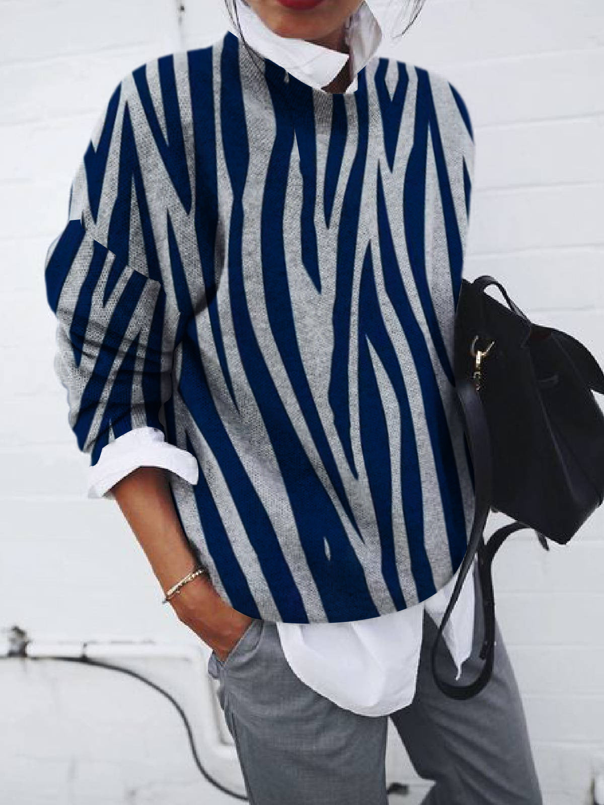 Stilla | Alsidig Smart Crewneck Trøje Style Rabat