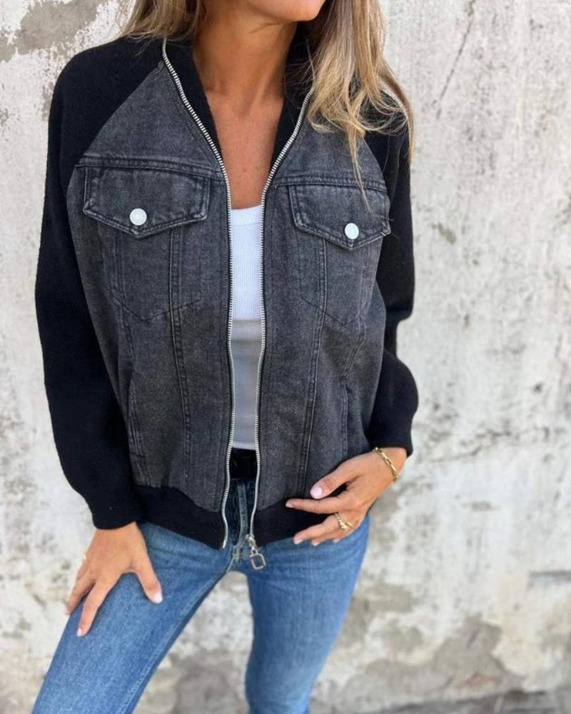 Stilla | Moderne Denimstof Jakke