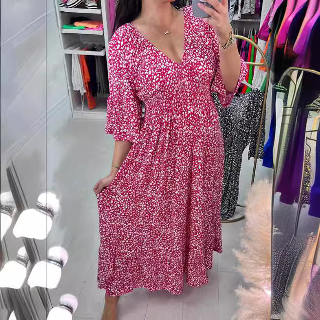 Stilla | Strand-Kjole Fake Strand Løs Lang Skirt