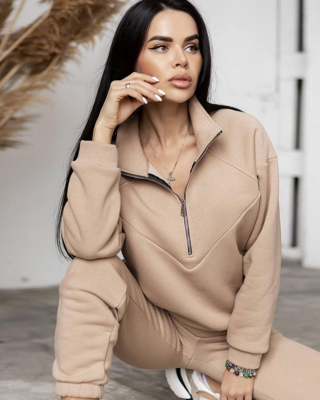 Stilla | Sæt Af Sweater Og Bukser Med Lynlås Og Sweat Udsalg