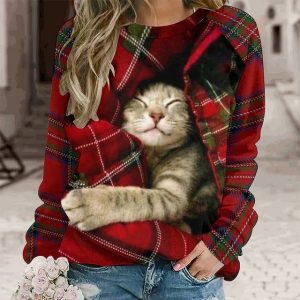 Stilla | Dame Sweater Sweatshirt Kort
