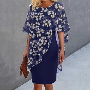 Stilla | Blomsterkjole Med Syninger Online