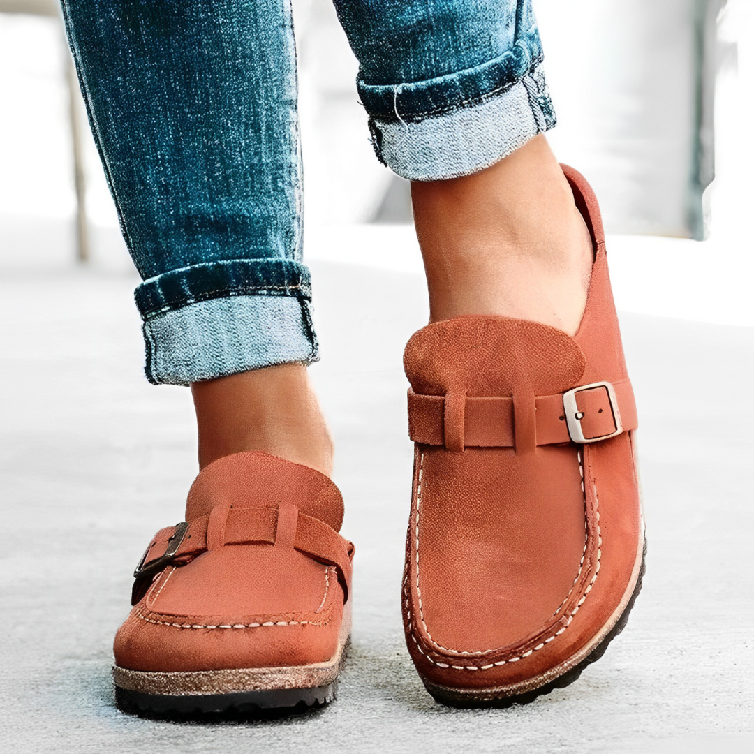 Stilla | Luiz Moderne Vintage Læder Sandal