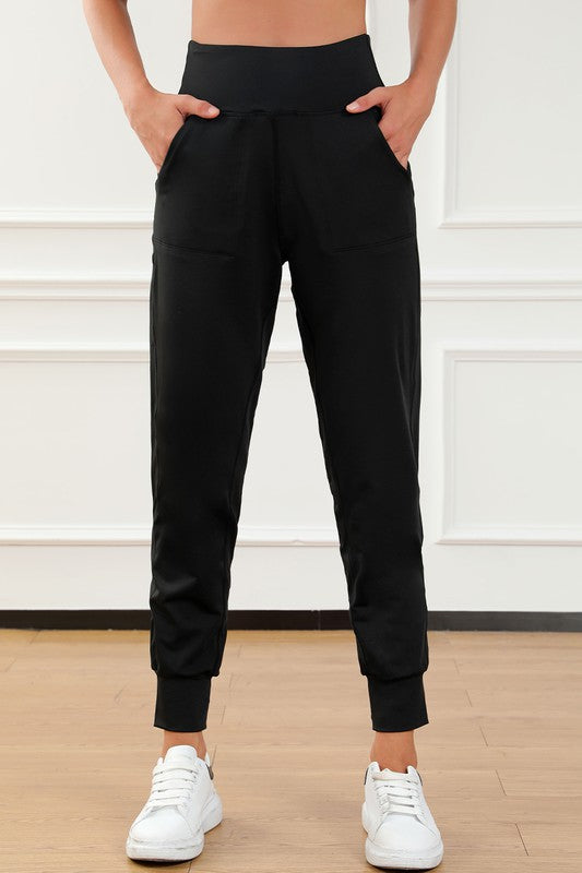 Stilla | Seam Høj Talje Lommer Joggers Mode