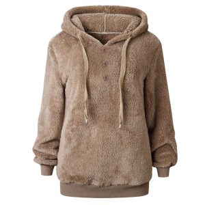 Stilla | Sweatshirt Med Hætte Blød Fleece Til Kvinder