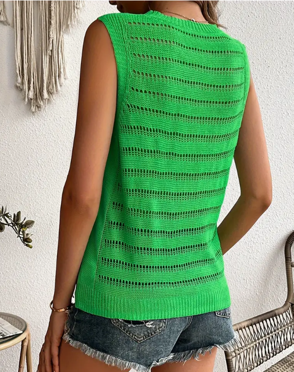 Stilla | Tank Top Med Rund Halsaussnit