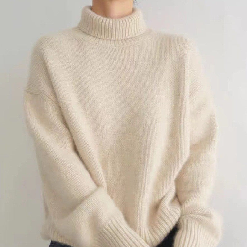 Stilla | Afslappet Turtleneck Strik