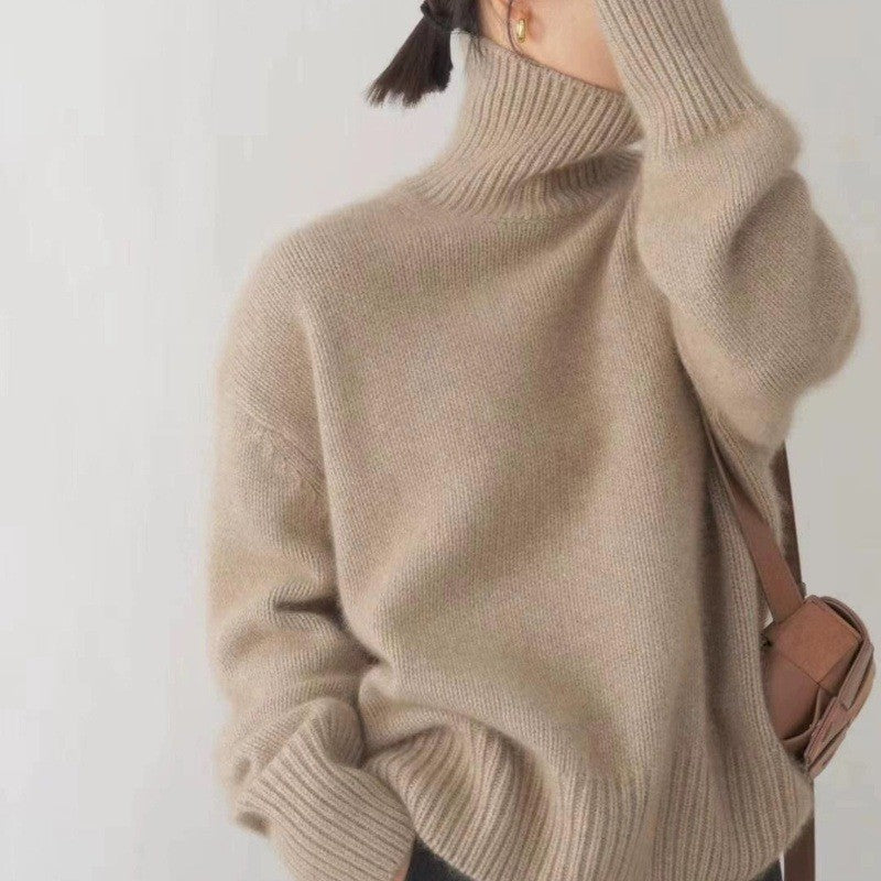 Stilla | Afslappet Turtleneck Strik