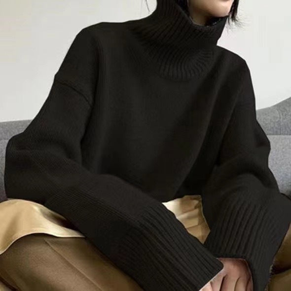 Stilla | Afslappet Turtleneck Strik