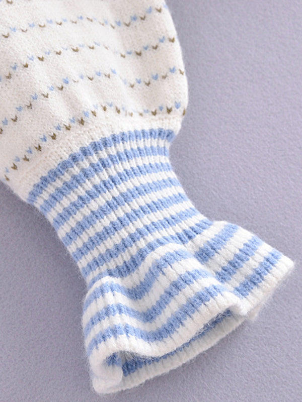Stilla | Rund Hals Knap Down Strikket Cardigan