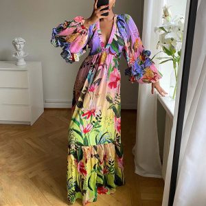 Stilla | Elegant Sexet Slankende Lang Kjole