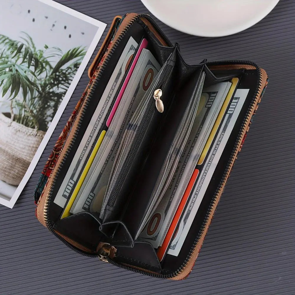 Stilla | Boho Blomster Crossbody Pung