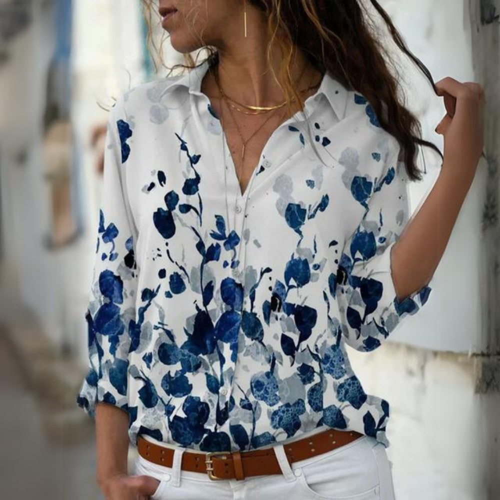 Stilla | Farverig Komfortabel Kvinders Bluse Online