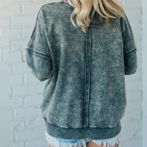 Stilla | Langærmet Sweatshirt Med Hals