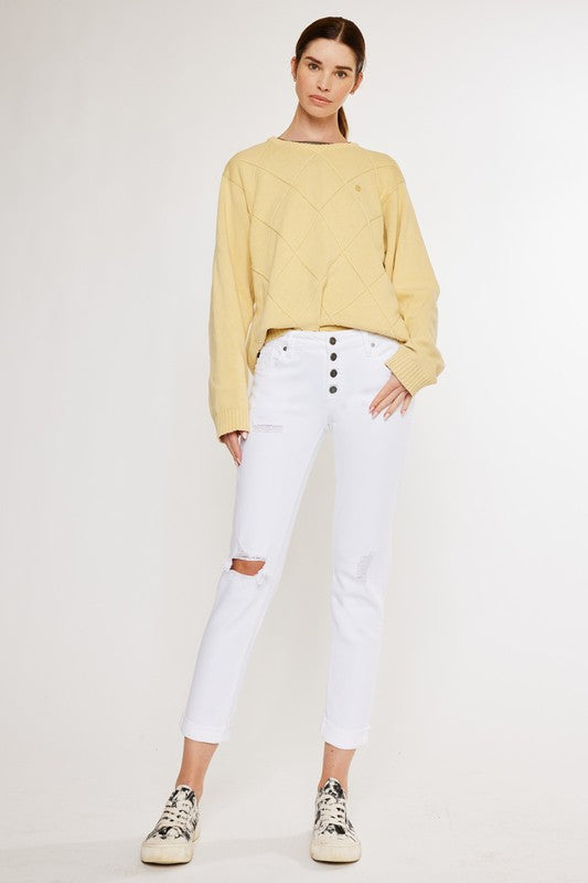 Stilla | Rise Girlfriend Fit Jeans Hot på udsalg