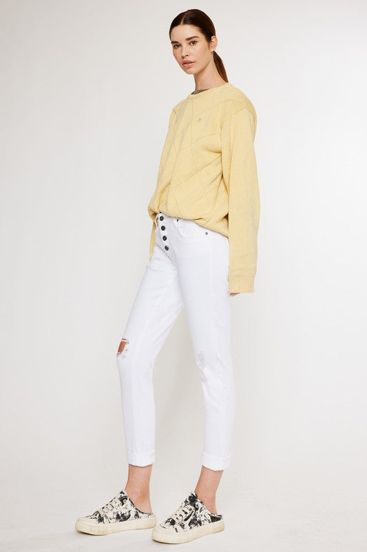 Stilla | Rise Girlfriend Fit Jeans Hot på udsalg