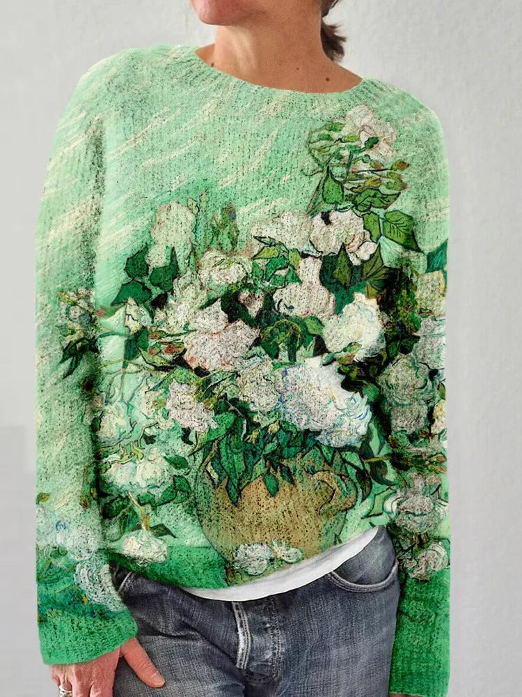 Stilla | Farverig Sweater