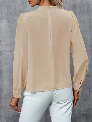 Stilla | Flæsede Bluse