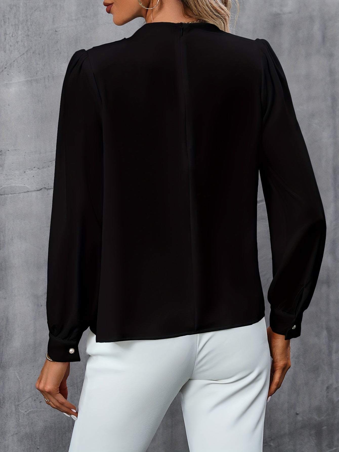 Stilla | Flæsede Bluse
