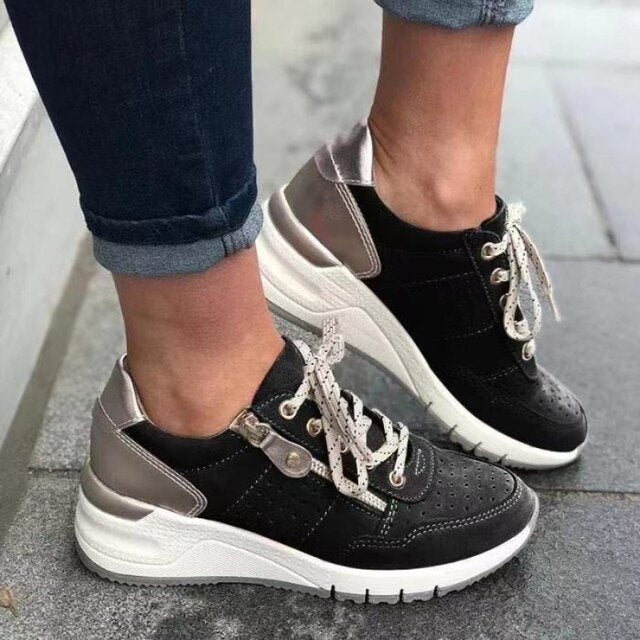 Stilla | Orthopediske Sneakers Med Kilehælv