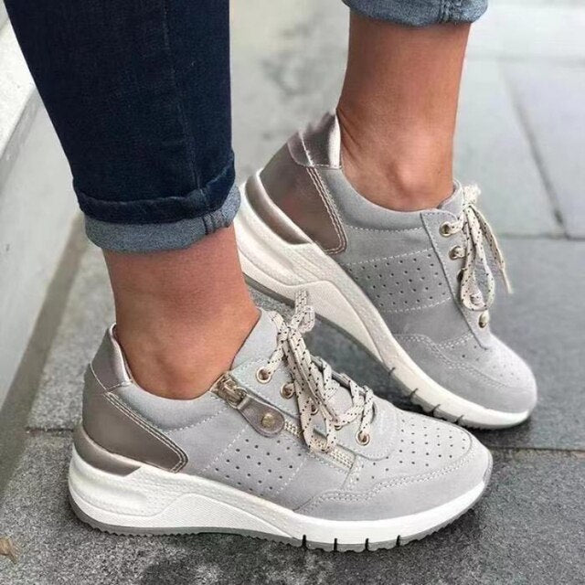 Stilla | Orthopediske Sneakers Med Kilehælv