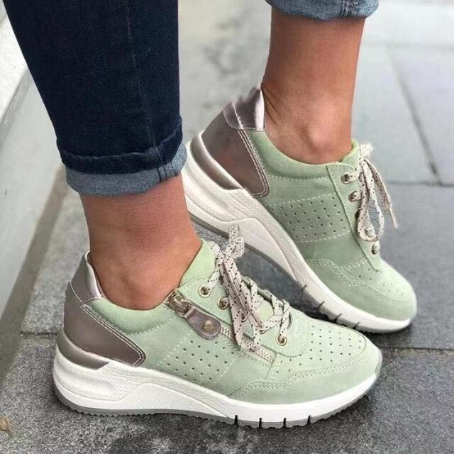 Stilla | Orthopediske Sneakers Med Kilehælv