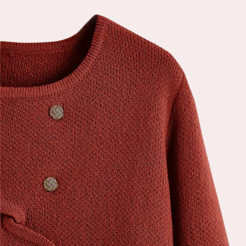 Stilla | Lang kvinde cardigan i klassisk design