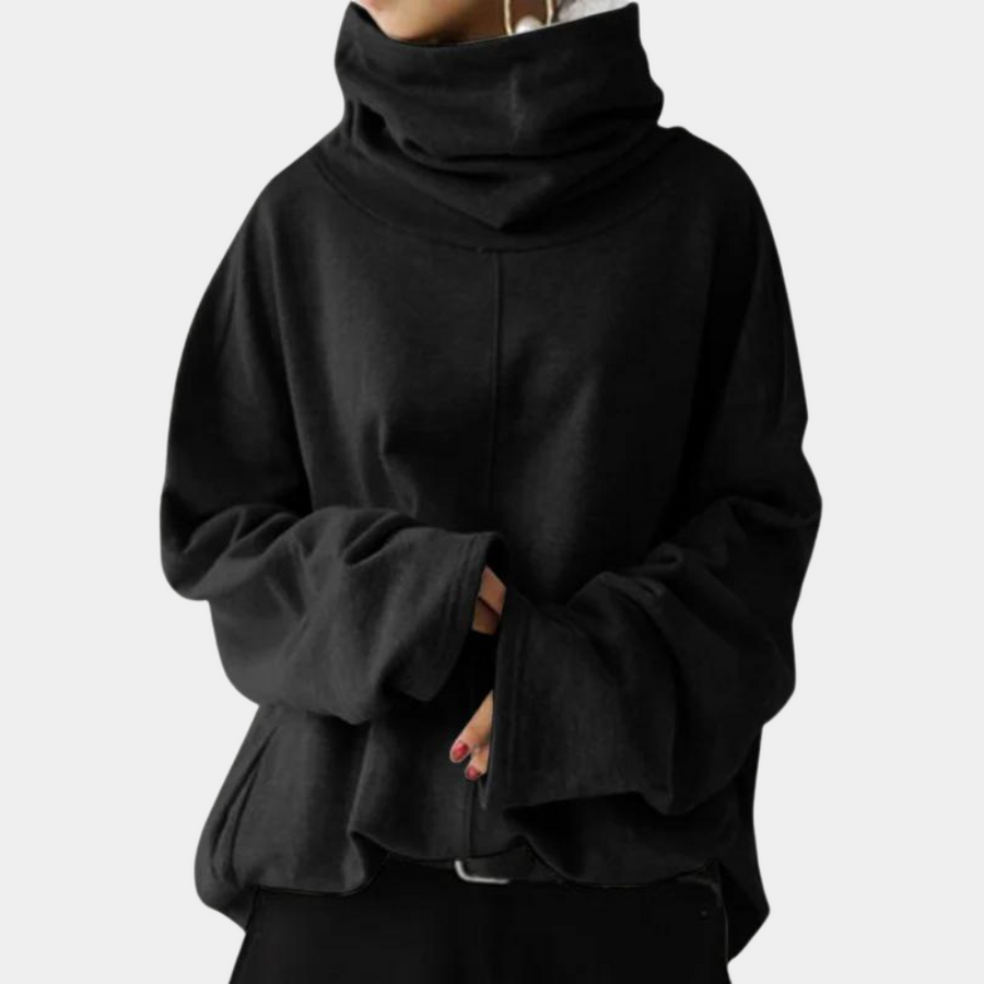 Stilla | Moderne Dametrøje med Rullekrave Elegant Look til Kolde Dage