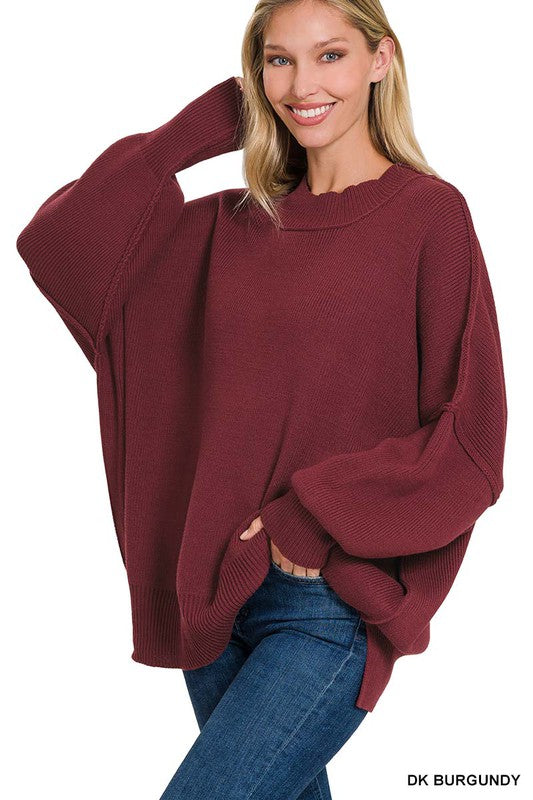 Stilla | Split Oversized Sweater
