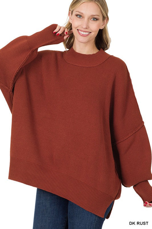 Stilla | Split Oversized Sweater