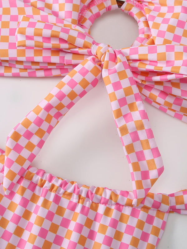Stilla | Blomster Ternet Print Bandeau Bikini Mode