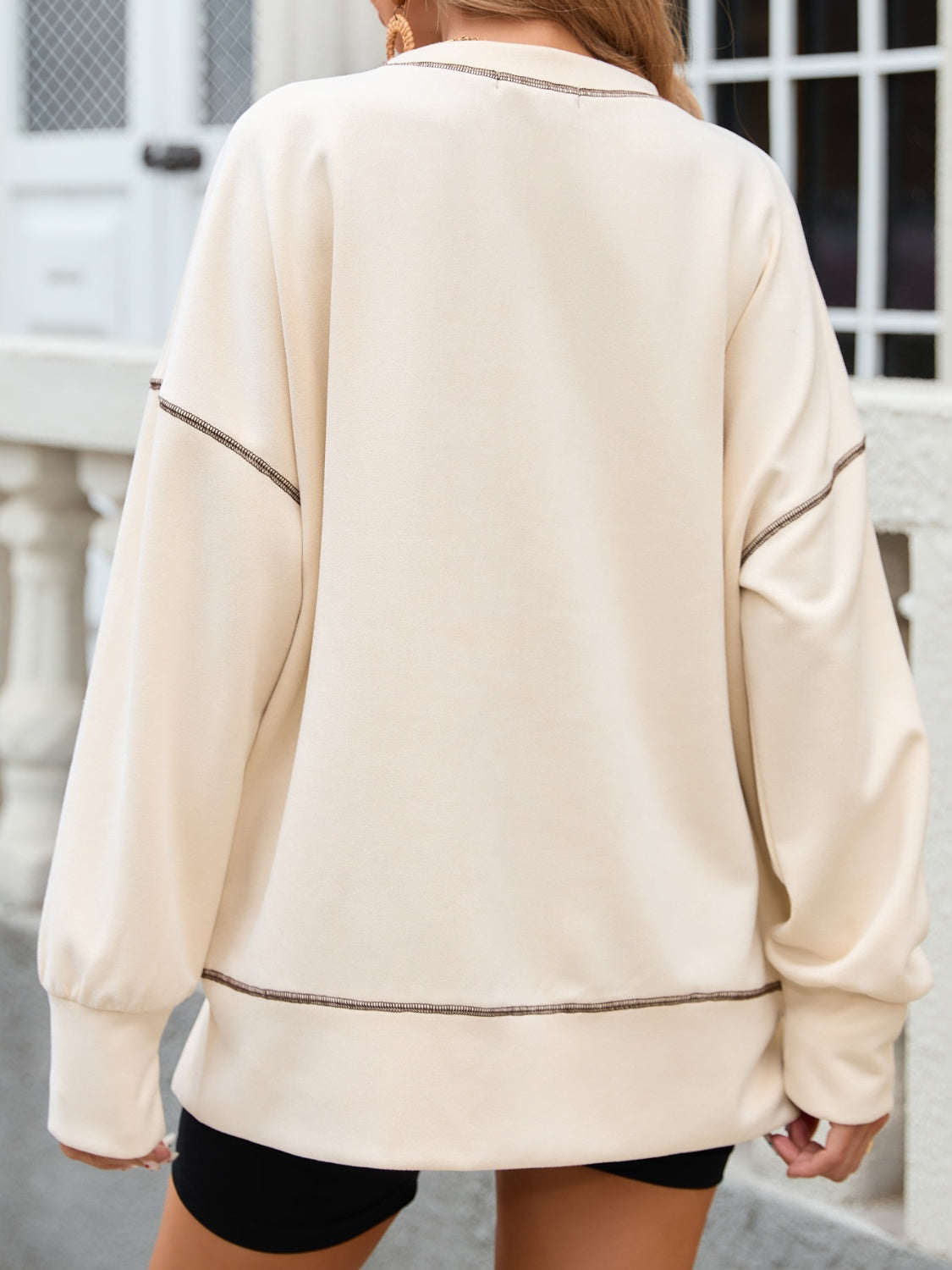 Stilla | Slids Rund hals Langærmet T-shirt