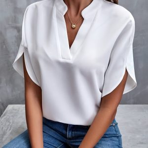 Stilla | Stilfuld Bluse Polyester Sofistikeret & Komfortabel Online