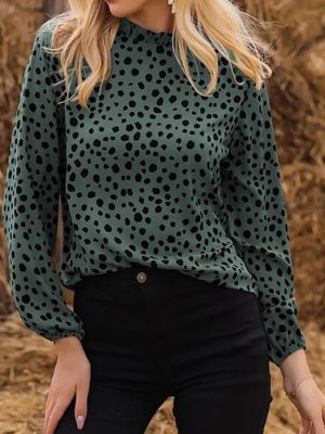 Stilla | Dame Bluser Pruge Crew Neck Langærmet Bluse
