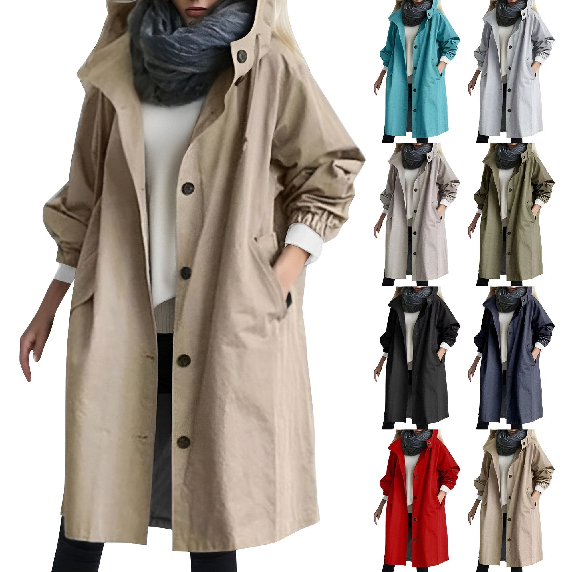 Stilla | Vandtæt og Stormfast Trenchcoat