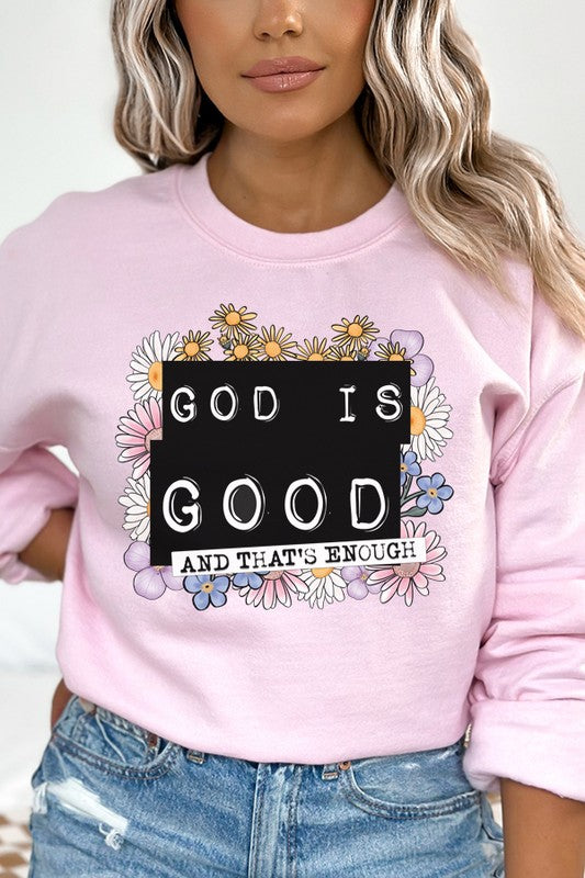 Stilla | Gud Er God, Det Er Nok Sweatshirt Udsalg