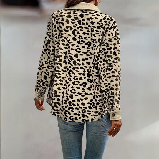 Stilla | Jakke Med Leopardskrift Rianne Chic