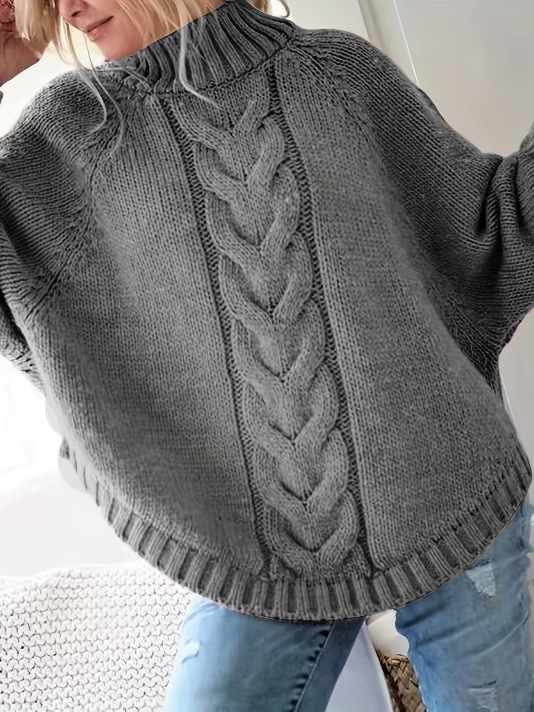 Stilla | Moderigtig strikpullover