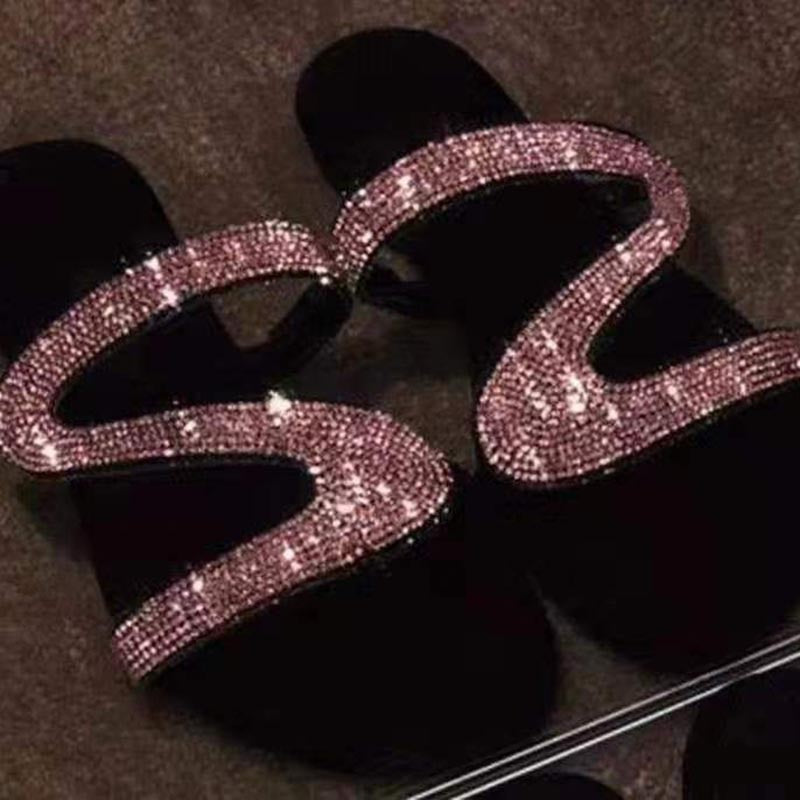 Stilla | Elegant Krystal Sandaler